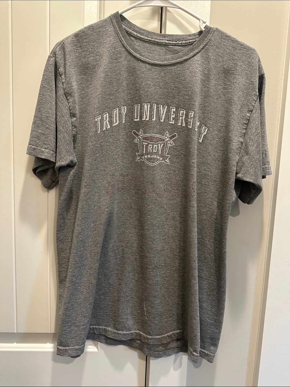 Women’s Gray Crew Neck T‑Shirt